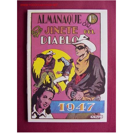 EL JINETE DEL DIABLO (LERSO). ALMANAQUE 1947 (facsimil)
